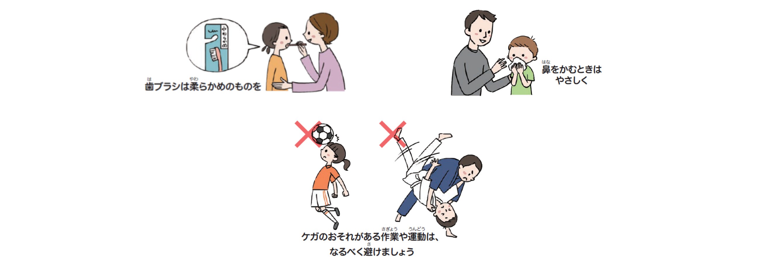 出血を避けるために心がけることは何ですか？